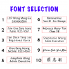 6mm x 24mm Pocket-size Pre-inked Stamp with Keychain Customise Name Stamp for Army Officers|Nurses|Doctors etc.